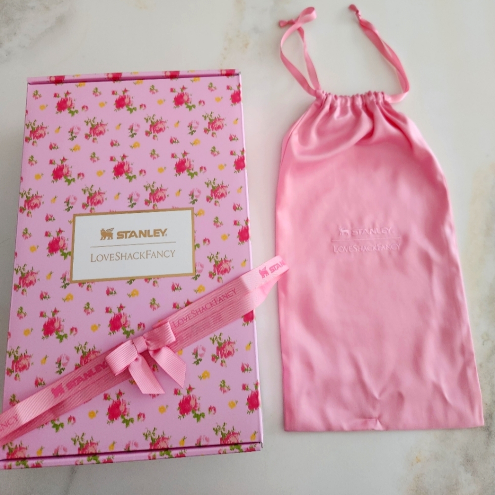 Love Shack Fancy Stanley Packaging! So Pretty!